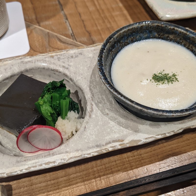 お通し(上野黒門 鳥恵 （トリエ）)