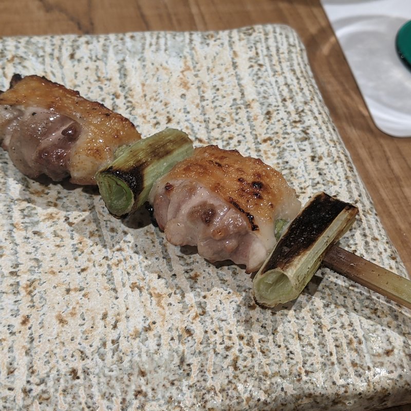 媛っこ地鶏　ねぎま(上野黒門 鳥恵 （トリエ）)