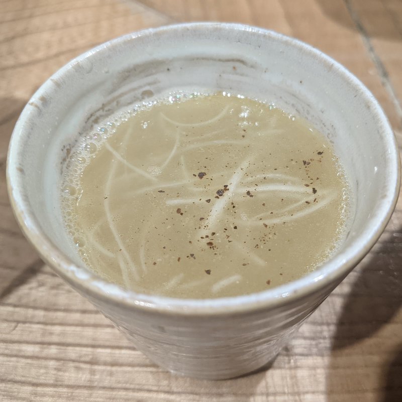 鳥スープ(上野黒門 鳥恵 （トリエ）)