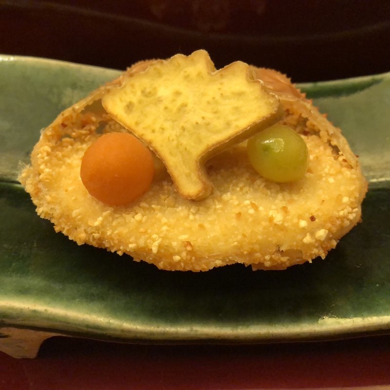 蟹真丈甲羅揚(ホテル雅叙園東京)