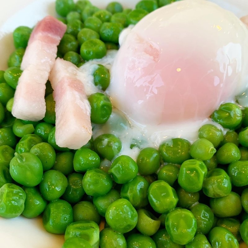 やわらか青豆の温サラダ(サイゼリヤ 稲城向陽台店)