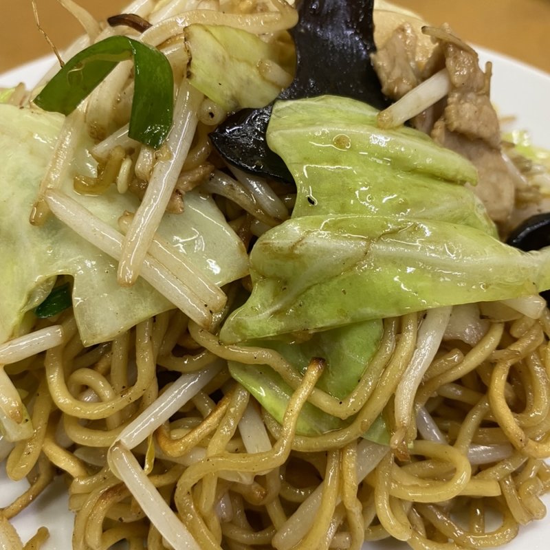 上海焼きそばだったような。(さつまっ子 荏原店)