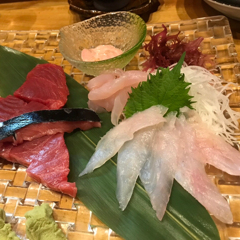 かわはぎ　お刺身(たるっぺ )