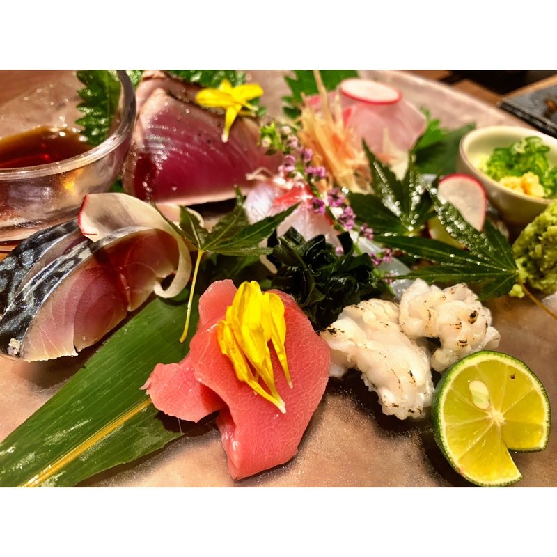 お造り盛り合わせ(Sake Sumibi)