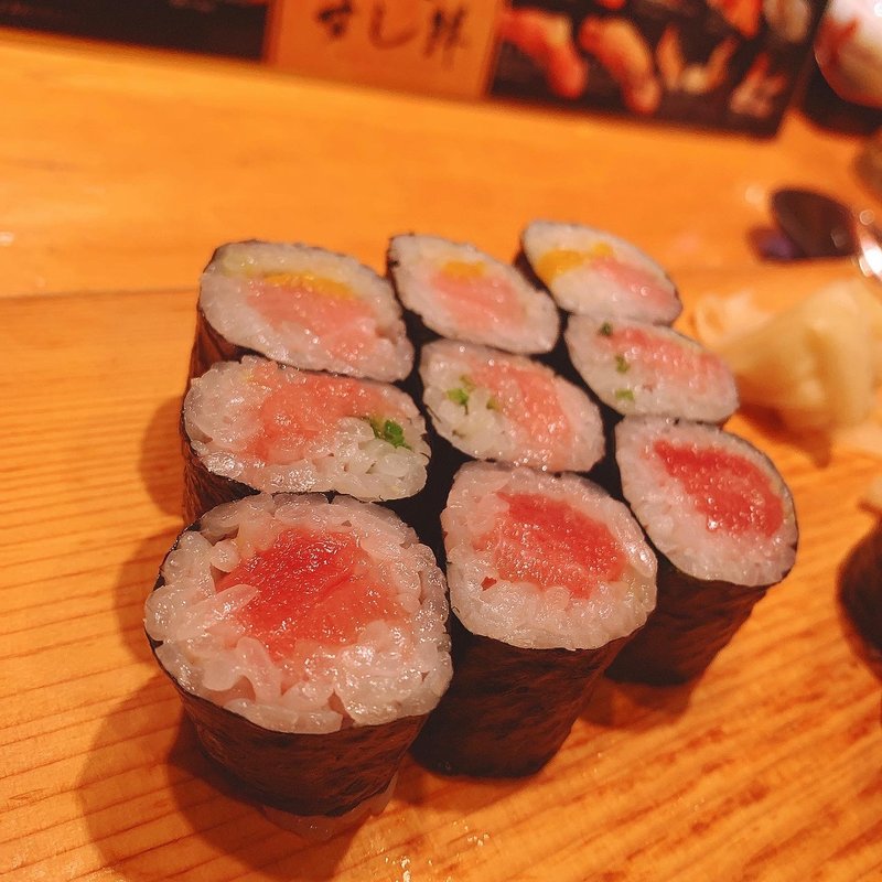 トロタク　細巻(築地すし鮮 天文館1号店 )