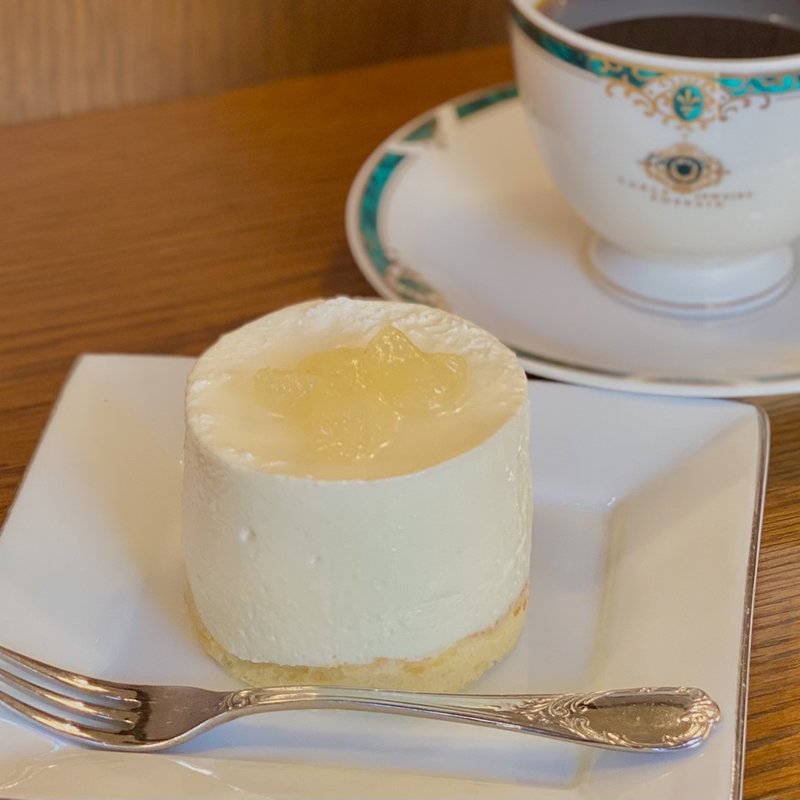 レアチーズケーキ(松崎珈琲 )