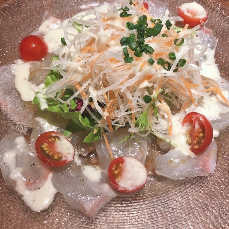 本日鮮魚のカルパッチョ(イタリアンバル　2538 （ニコミヤ）)