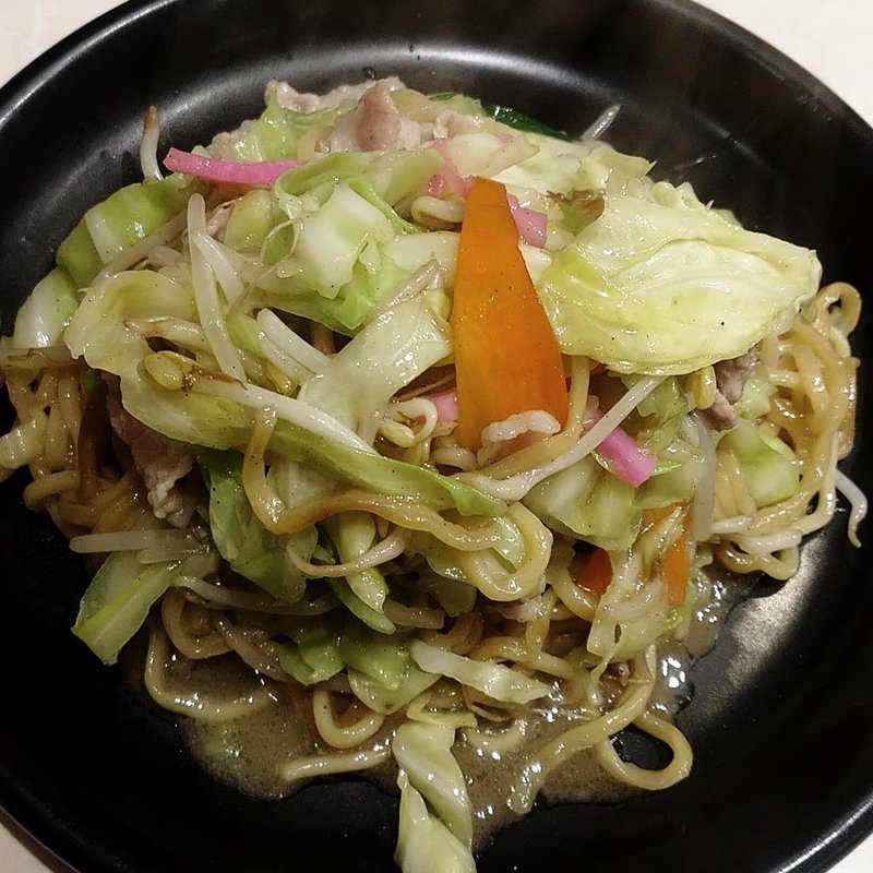 皿うどん(博多川端 どさんこ 博多デイトス店)