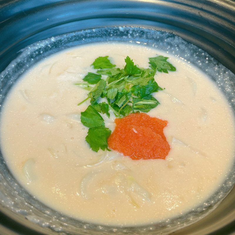 明太子クリームうどん(つるとんたん UDON NOODLE Brasserie銀座)