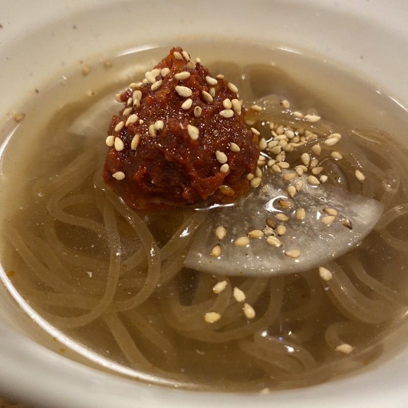 冷麺(焼肉冷麺　てっちゃん)