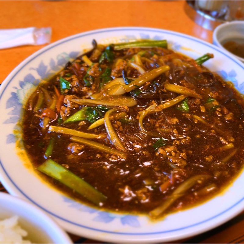 麻婆春雨定食(あんかけ屋 )