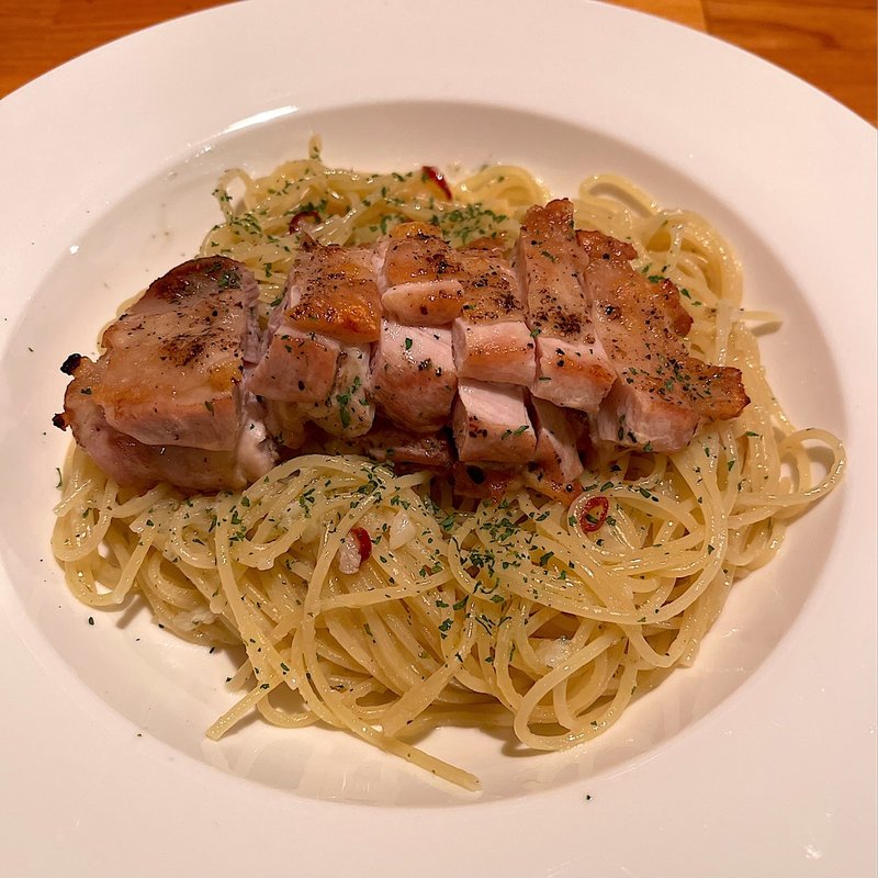 いわいどりのペペロンチーノ(DOUGH （ダフ）)