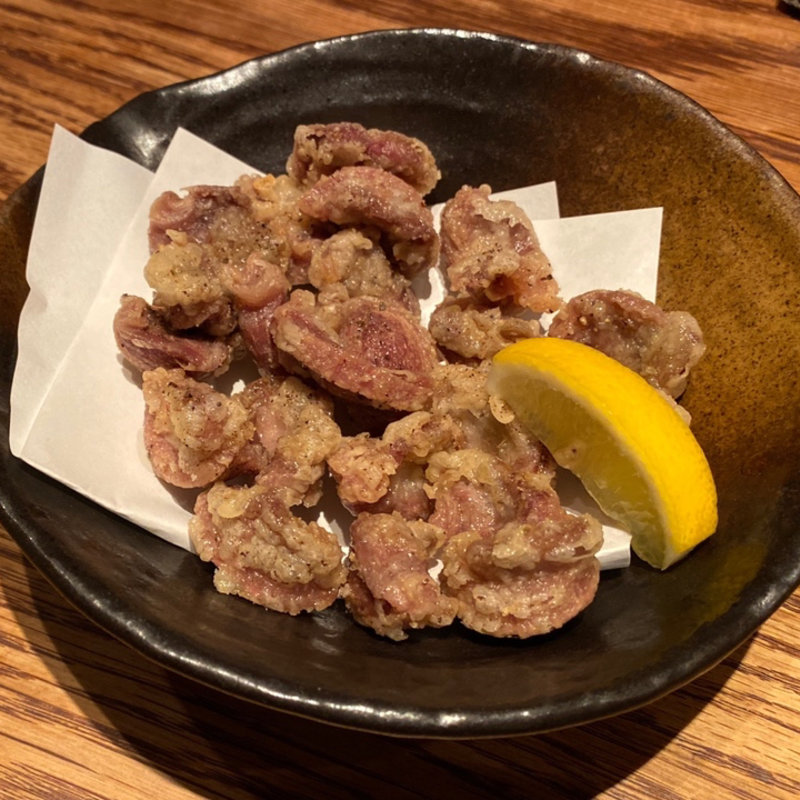 砂肝の唐揚げ(旬香旬菜　まんまる （創作和食ダイニング）)