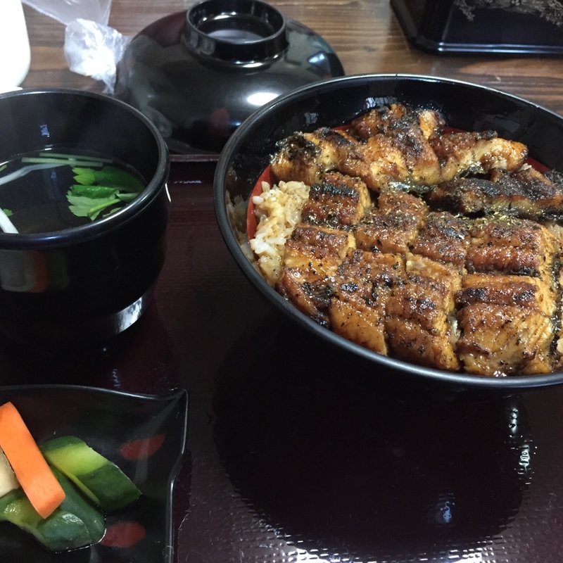うなぎ丼　上(森本うなぎ屋)