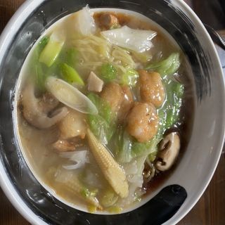 海老ラーメン(中華屋丹心)