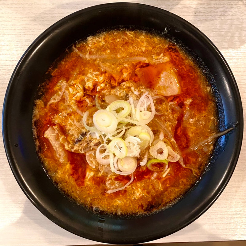 限定麺 酸辣湯麺 並(ざいとん )