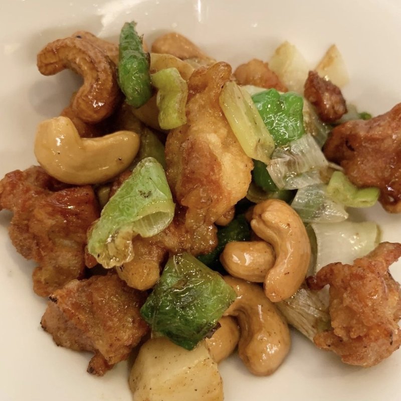鶏とカシューナッツ炒め(桃李)