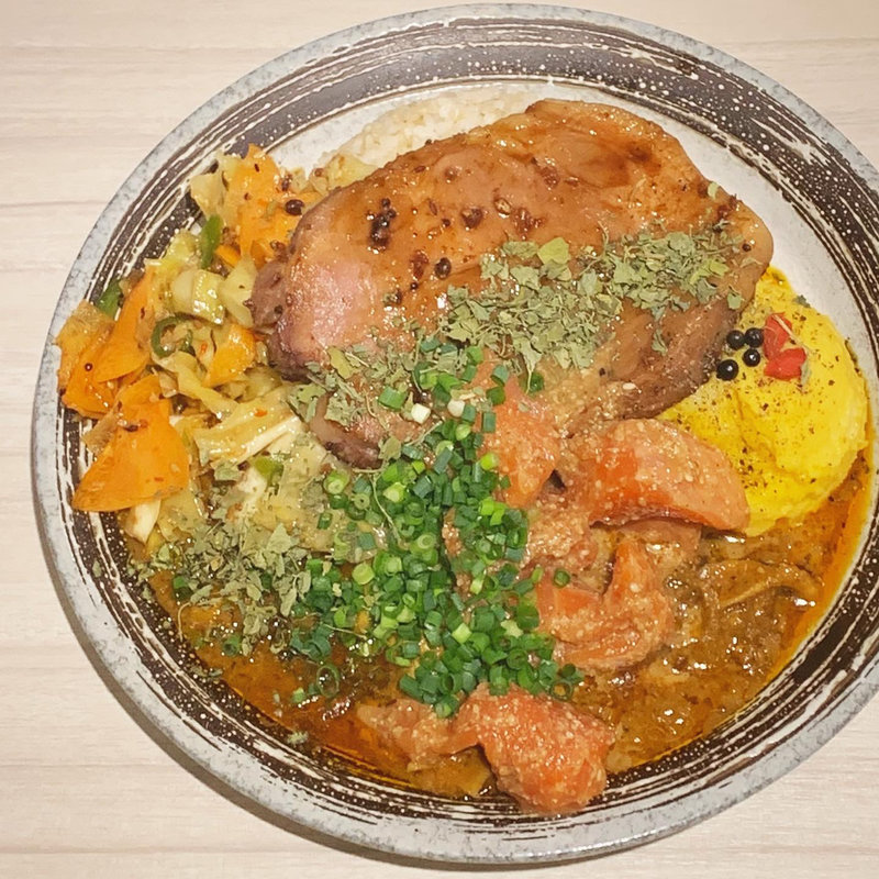 限定　鮭と舞茸カレー(吉田カレー  )