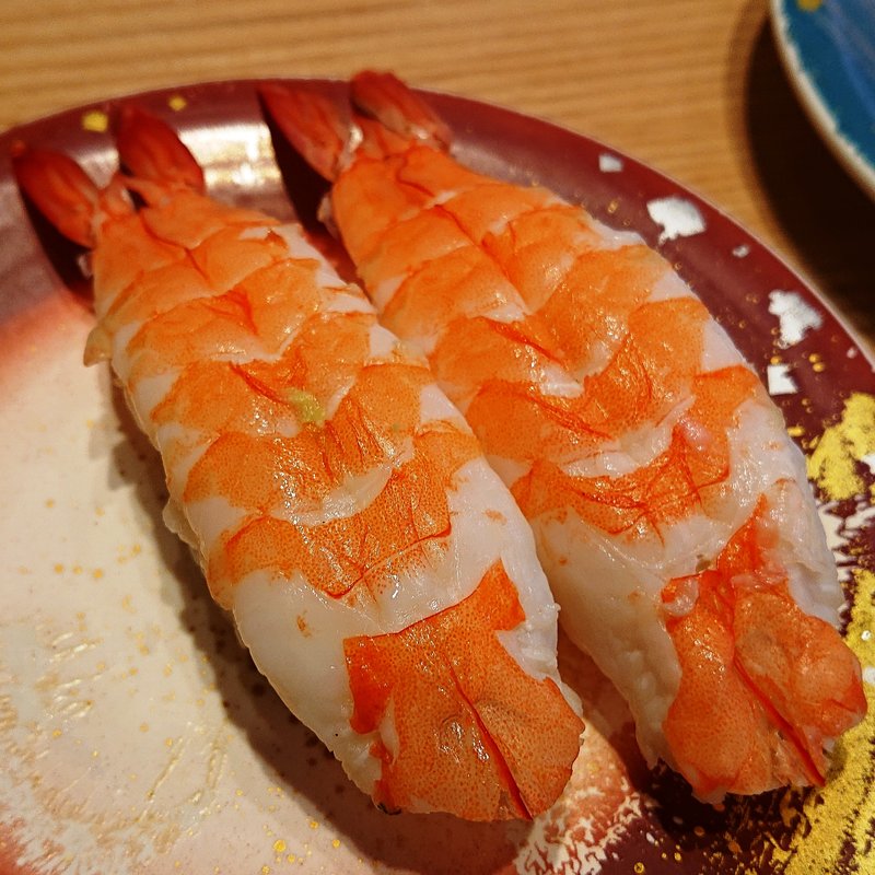 特大ボイル海老(回し寿司活 グランツリー武蔵小杉店)