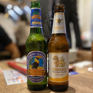 シンハービール、プーケットビール(スコンター RAYARD Hisaya-odori Park店)