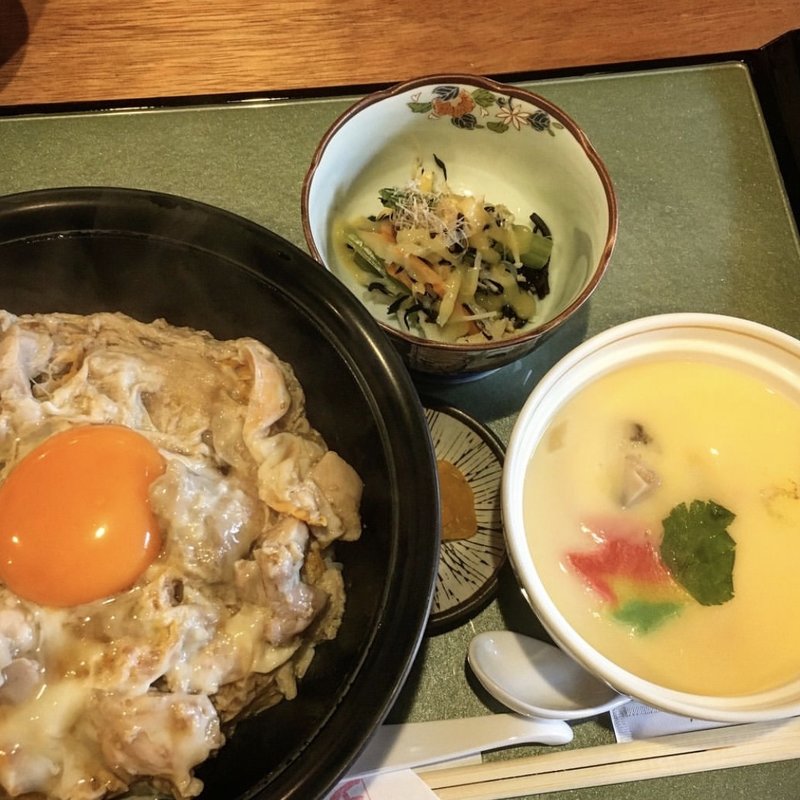 親子丼定食(茶わんむし 下釜)