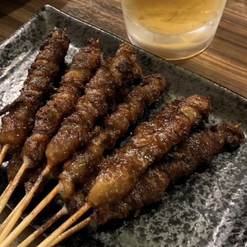 とり皮(焼とり崎三)