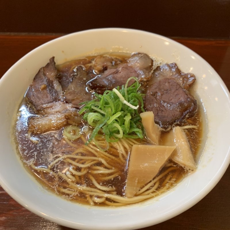 秋川牛煮干らーめん(らーめん 五ノ神精肉店 煮干編)