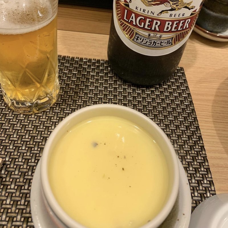 蟹茶碗蒸し(茶碗蒸し本舗稲穂中洲)