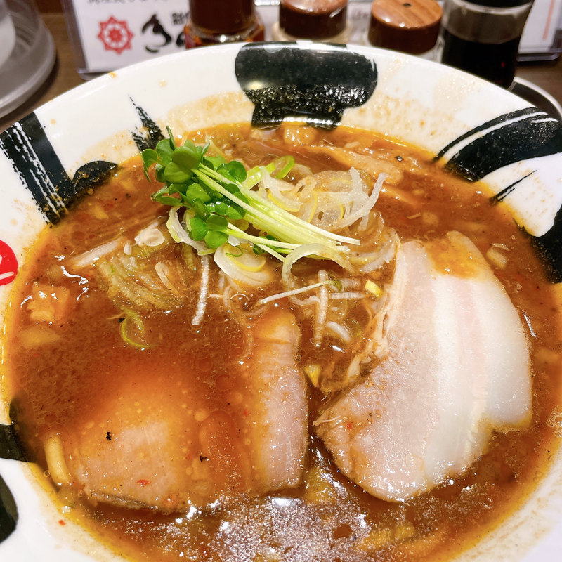 炙り味噌ラーメン(茨木きんせい)