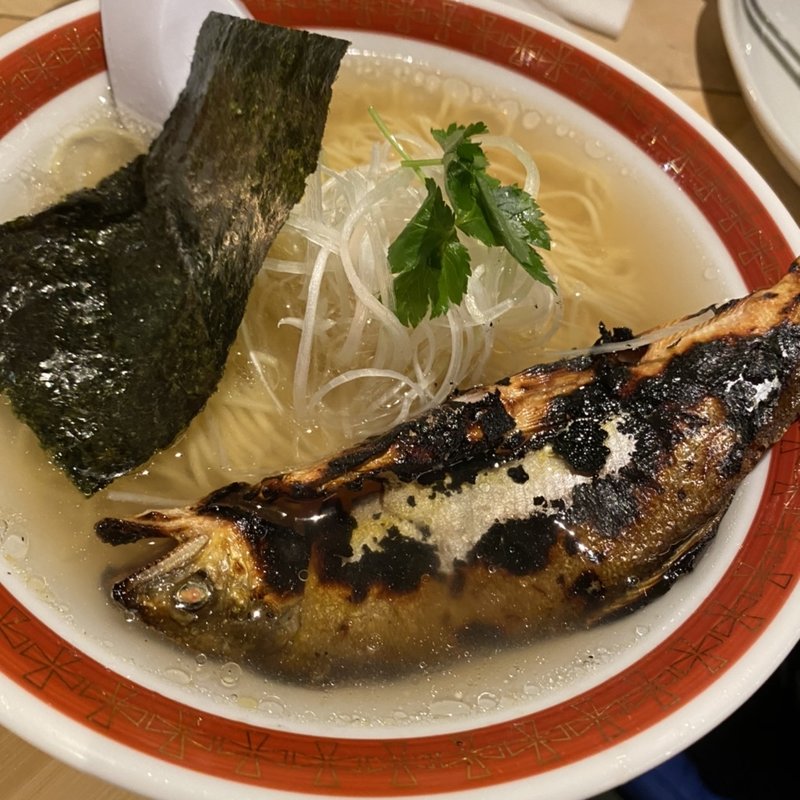 鮎丸◯ゴトラーメン(鮎ラーメン＋ 虎ノ門横丁店)