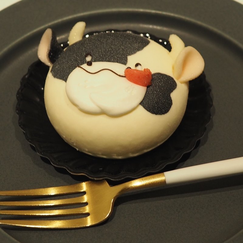 POIREの干支ケーキ 丑(ポアール 本店 帝塚山)