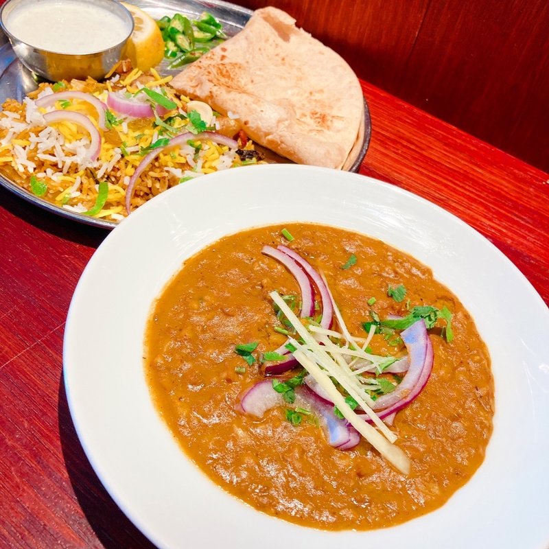 ハリーム定食(エリックサウスマサラダイナー)