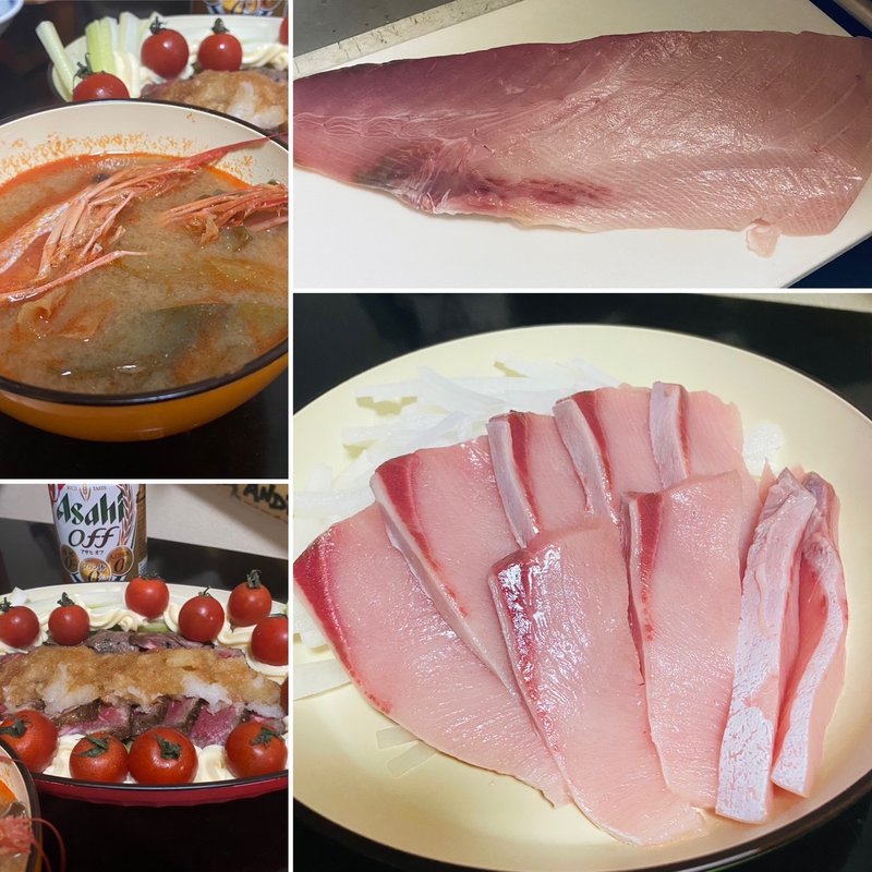 刺身(自宅)