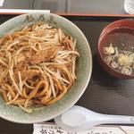 浪江焼きそば、ラーメンスープ(杉乃家 )