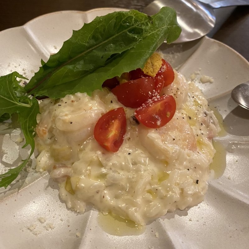 チーズリゾット(鉄板と洋食のお店 ログバル)