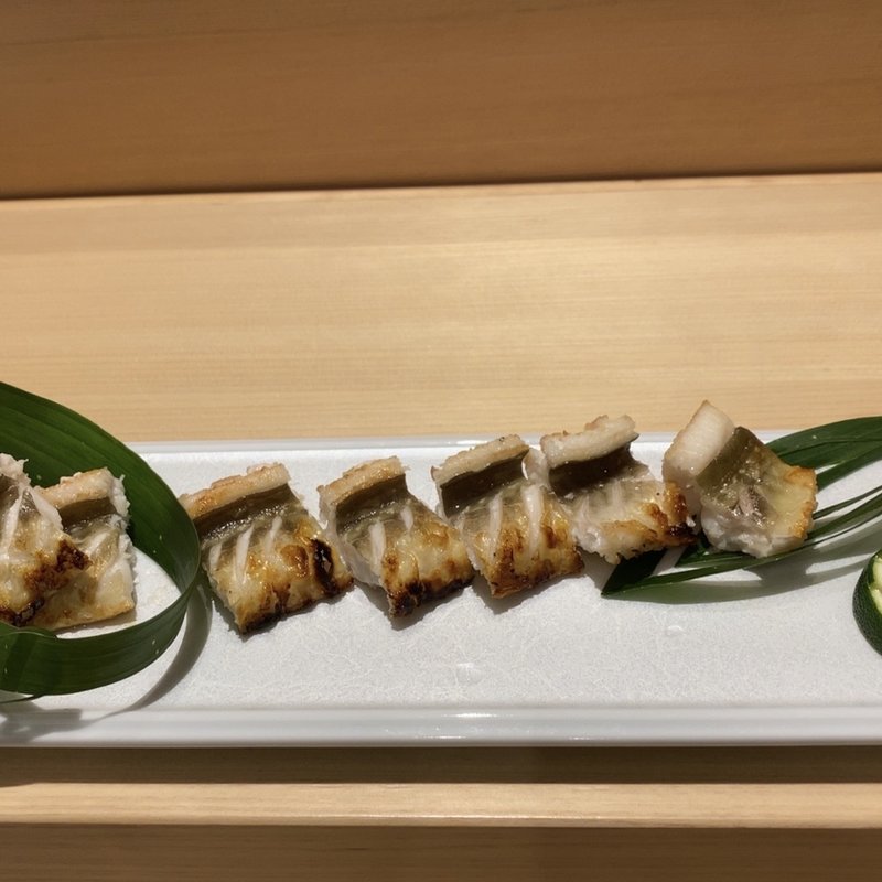 鰻の白焼き(王将寿司)