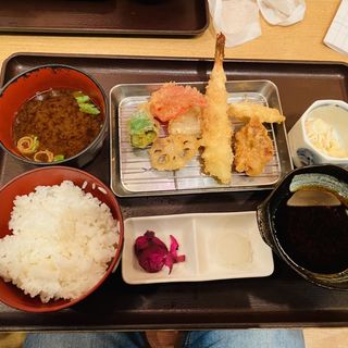 天ぷら定食(あっぱれ天風 キューズモール店 )