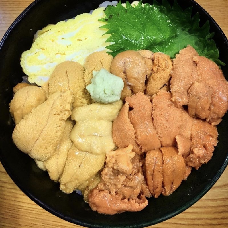 うに丼(北の味心 竹ちゃん)