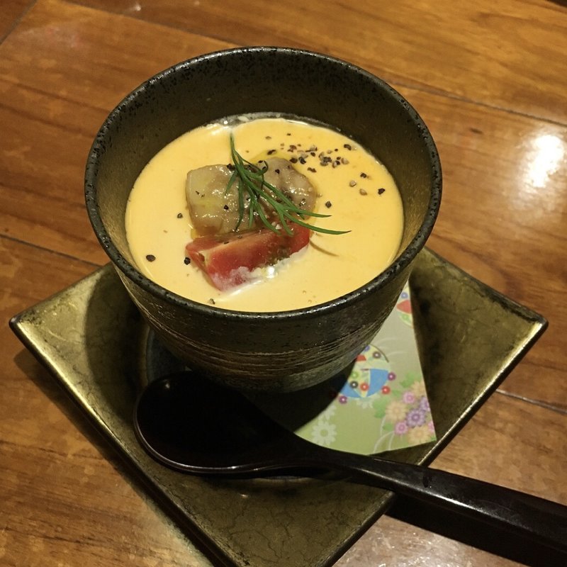 フォアグラ茶碗蒸し(博多メシ 男厨)