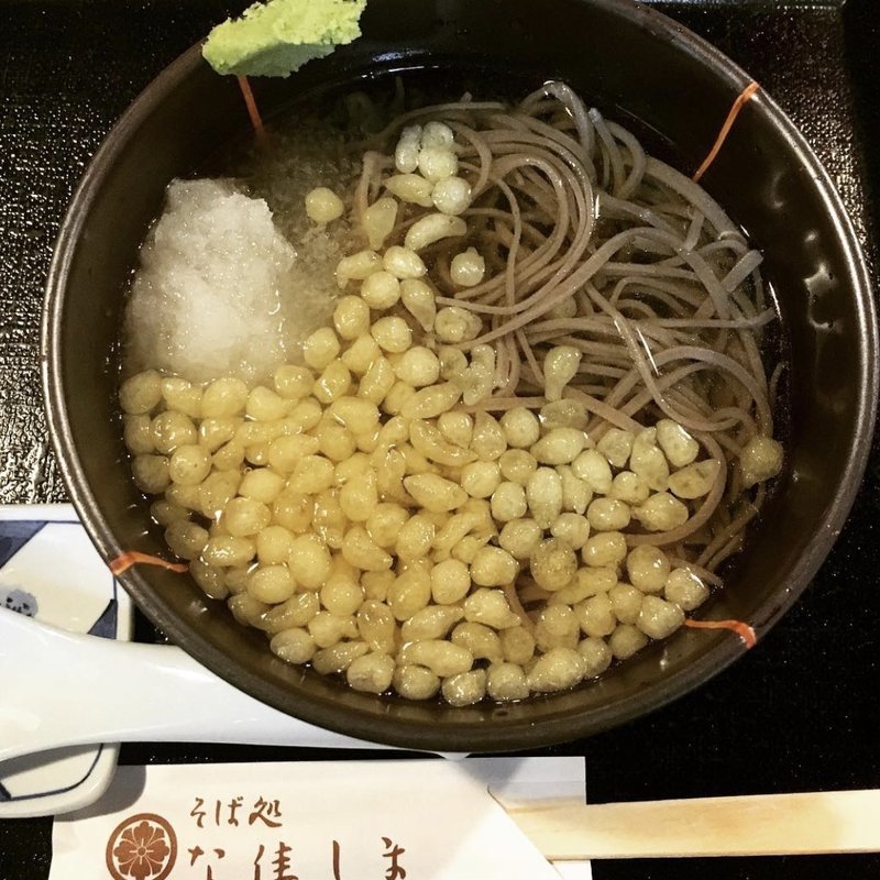 黄金おろし蕎麦(そば処な佳しま)