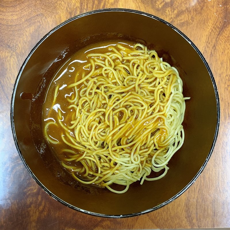 カレー味替玉(博多元気一杯!!)