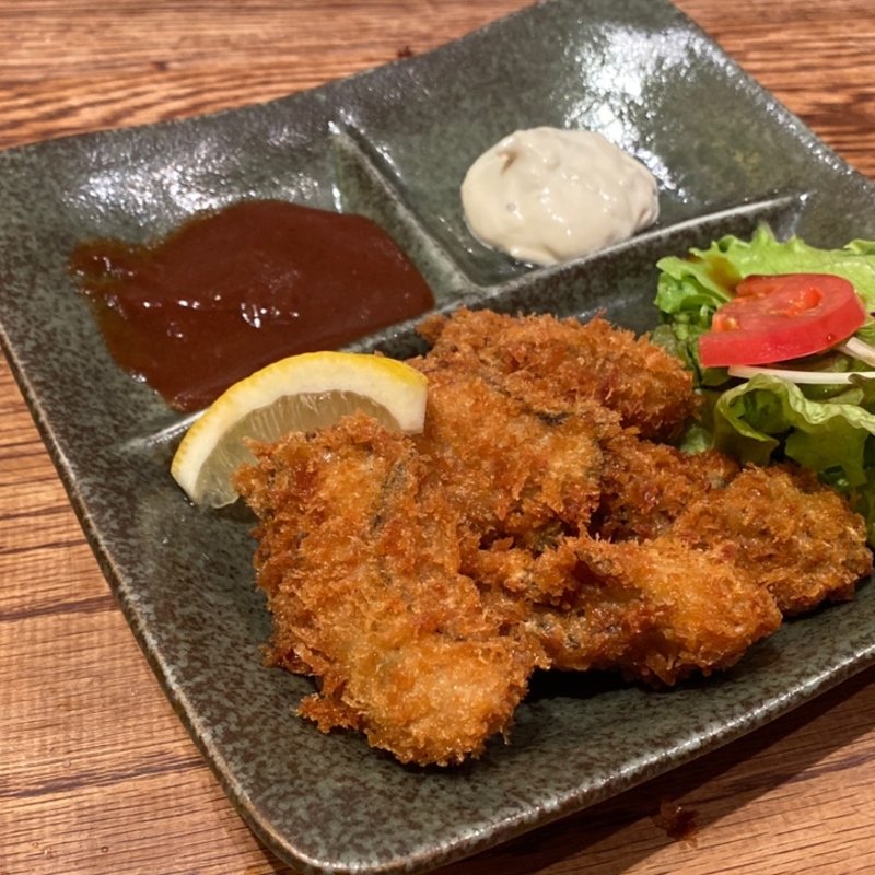 カキフライ(旬香旬菜　まんまる （創作和食ダイニング）)