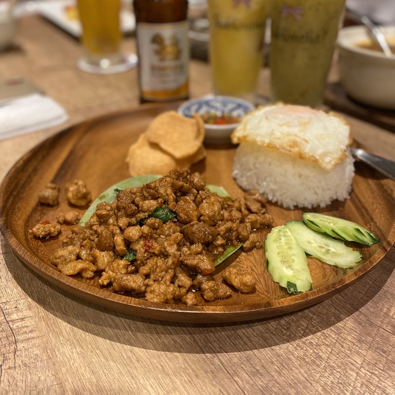 豚肉のガパオライス(スコンター RAYARD Hisaya-odori Park店)