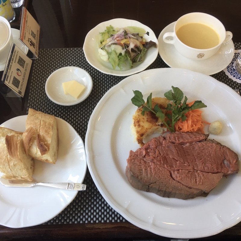 ローストビーフランチ　期間限定(2021年1月31日まで)(ロンシャン)