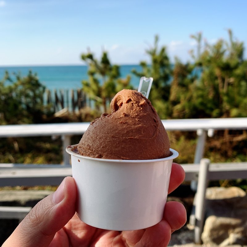 ジェラート（ベルギーチョコレート）(ロンドンバスカフェ （LONDON BUS CAFE）)