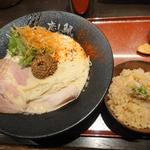 鯛担麺と鯛めしのセット(鯛担麺専門店 恋し鯛)