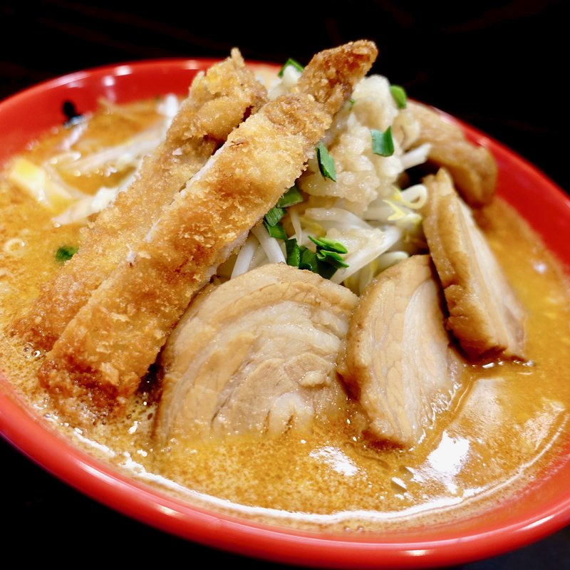 辛味噌小二郎（並）180g　ヤサイ200g(辛味噌小二郎 )