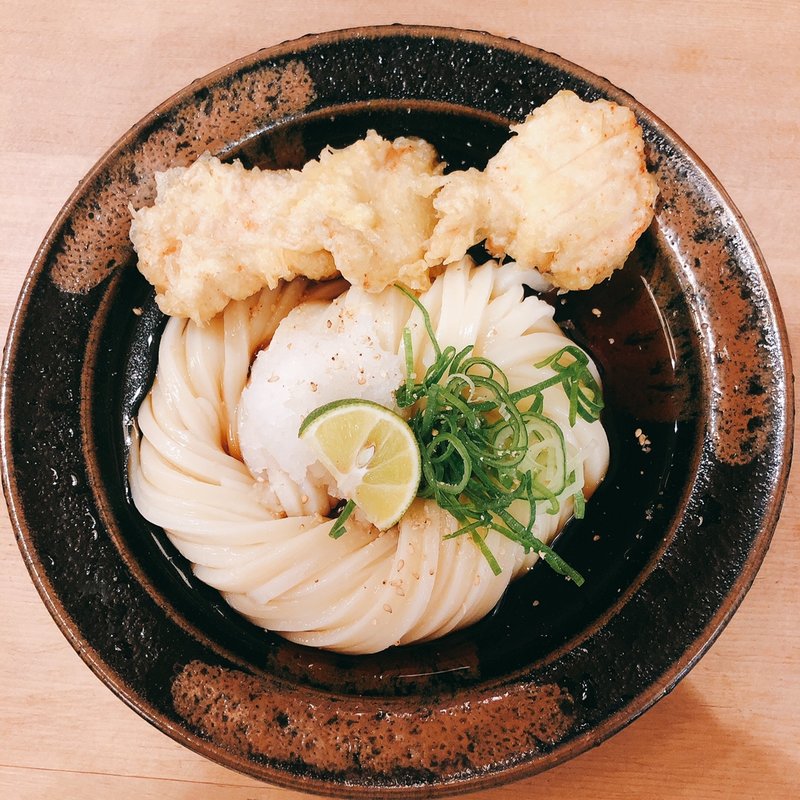 ぶっかけ かしわ天(麺散)