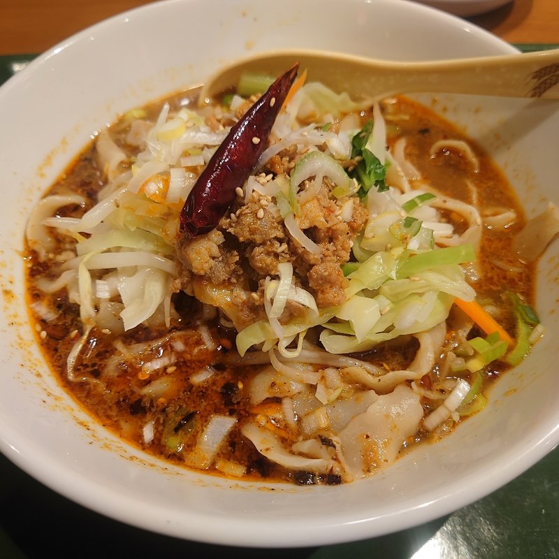 マーラー刀削麺(蒲田餃子名店 你好(ニイハオ) 水道橋店)