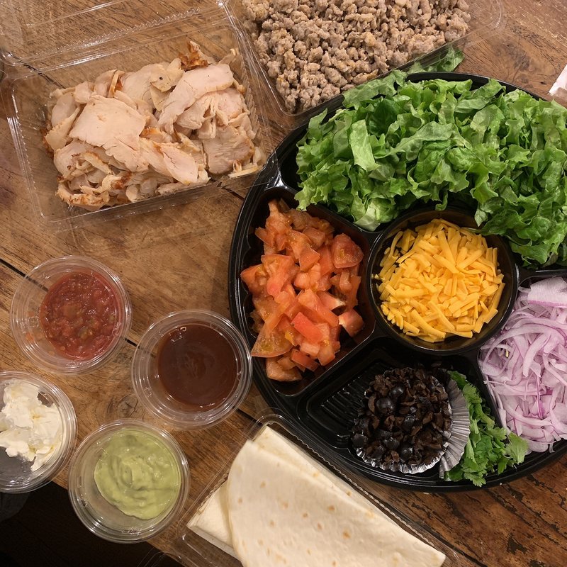 タコスセット(テクスメクス・ザブローザ藤沢)